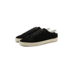 Замшевые кеды Court Classic Saint Laurent