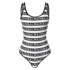 Слитный купальник Balmain