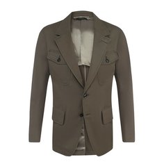 Однобортный хлопковый пиджак Tom Ford