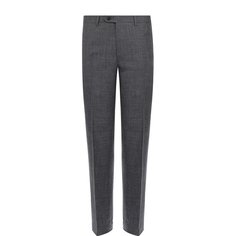 Брюки из смеси шерсти и льна Brioni