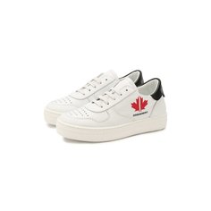 Кожаные кеды Dsquared2