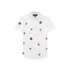Хлопковая рубашка Ralph Lauren