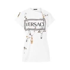 Хлопковая футболка Versace