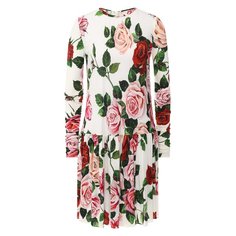 Платье с принтом Dolce & Gabbana