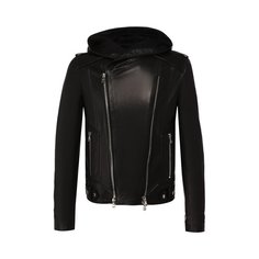 Кожаная куртка Balmain