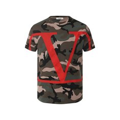 Хлопковая футболка Valentino