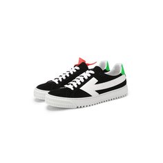 Замшевые кеды Arrow Off-White
