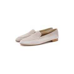 Замшевые лоферы Kiton