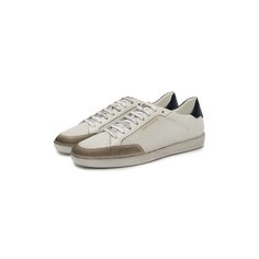 Кожаные кеды Court Saint Laurent