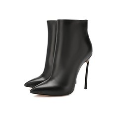 Кожаные ботильоны Blade Casadei