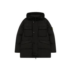 Пуховая куртка с капюшоном Stone Island