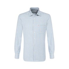 Хлопковая рубашка Kiton