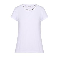 Футболка прямого кроя с шипами Valentino