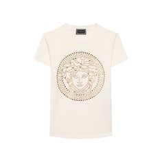 Хлопковая футболка Versace