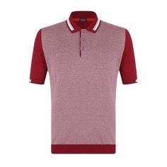 Хлопковое поло с короткими рукавами Kiton