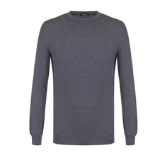 Хлопковый джемпер тонкой вязки Kiton