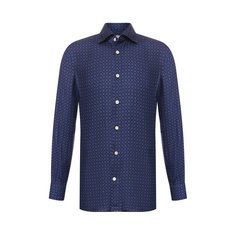 Сорочка из смеси вискозы и шерсти Kiton