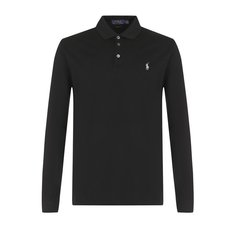 Хлопковое поло с длинными рукавами Polo Ralph Lauren