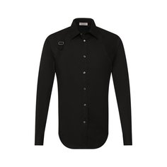 Хлопковая рубашка Alexander McQueen