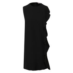 Платье с оборками REDVALENTINO