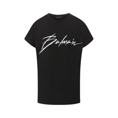 Хлопковая футболка Balmain