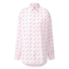 Хлопковая рубашка Balenciaga