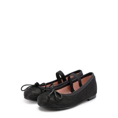 Текстильные балетки с бантами Pretty Ballerinas
