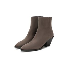 Замшевые ботильоны Giuseppe Zanotti Design