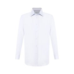 Хлопковая сорочка с воротником кент Brioni