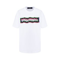 Хлопковая футболка Dsquared2