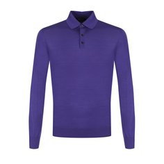Шерстяное поло с длинными рукавами Ermenegildo Zegna