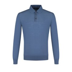 Шерстяное поло с длинными рукавами Ermenegildo Zegna