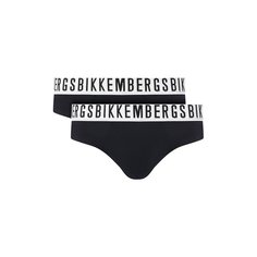 Комплект из двух хлопковых брифов с широкой резинкой Dirk Bikkembergs