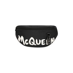 Текстильная поясная сумка Alexander McQueen