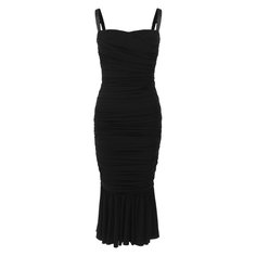Платье из вискозы Dolce & Gabbana