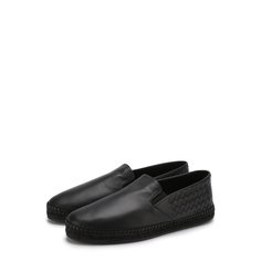 Кожаные эспадрильи с плетением intrecciato Bottega Veneta