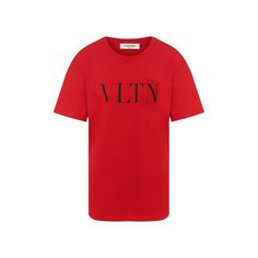 Хлопковая футболка Valentino