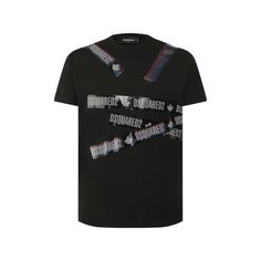 Хлопковая футболка Dsquared2