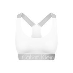 Однотонный бюстгальтер с логотипом бренда Calvin Klein Underwear