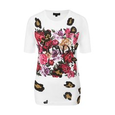 Хлопковая футболка Escada
