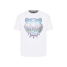 Хлопковая футболка Holiday Kenzo