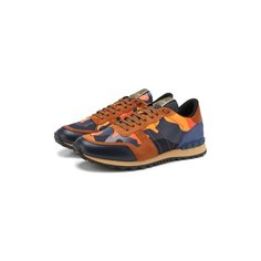 Комбинированные кроссовки Valentino Garavani Rockrunner Valentino