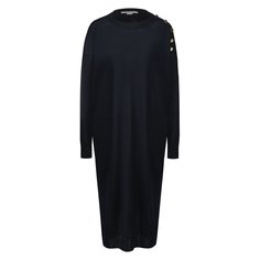Платье из смеси шерсти и шелка Stella McCartney