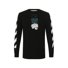Хлопковый лонгслив Off-White
