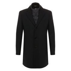 Шерстяное пальто BOSS