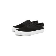 Кожаные кеды Kenzo