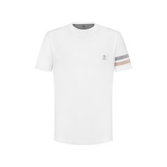 Хлопковая футболка Brunello Cucinelli