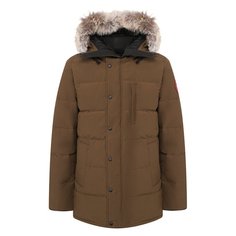 Пуховая парка с меховой отделкой Carson Canada Goose