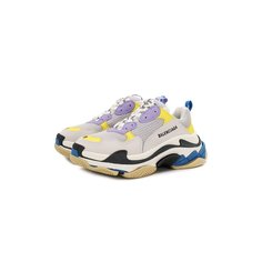 Комбинированные кроссовки Triple S Balenciaga