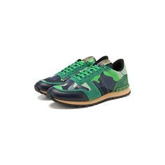 Комбинированные кроссовки Valentino Garavani Rockrunner Valentino